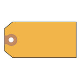 Avery® Unstrung Shipping Tags, 11.5 pt Stock, 4.75 x 2.38, Yellow, 1,000/Box (AVE12325) Box of 1000