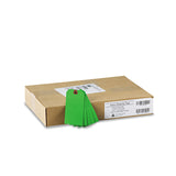 Avery® Unstrung Shipping Tags, 11.5 pt Stock, 4.75 x 2.38, Green, 1,000/Box (AVE12365) Box of 1000