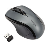Kensington® Pro Fit Mid-Size Wireless Mouse, 2.4 GHz Frequency/30 ft Wireless Range, Right Hand Use, Gray (KMW72423) Each
