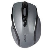 Kensington® Pro Fit Mid-Size Wireless Mouse, 2.4 GHz Frequency/30 ft Wireless Range, Right Hand Use, Gray (KMW72423) Each
