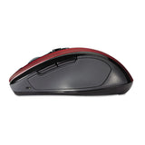 Kensington® Pro Fit Mid-Size Wireless Mouse, 2.4 GHz Frequency/30 ft Wireless Range, Right Hand Use, Ruby Red (KMW72422) Each