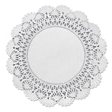 Hoffmaster® Cambridge Lace Doilies, Round, 8", White, 1,000/Carton (HFM500236) Case of 1000