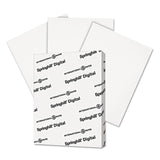 Springhill® Digital Index White Card Stock, 92 Bright, 90 lb Index Weight, 8.5 x 11, White, 250/Pack (SGH015101) Pack of 250