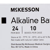 McKesson Alkaline Battery AA Cell 1.5V Disposable 24 Pack (911657_BX) 24/BX