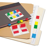 Universal® Page Flags, Assorted Colors, 35 Flags/Dispenser, 4 Dispensers/Pack (UNV99004) Pack of 2