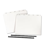 Avery® Customizable Print-On Dividers, Unpunched, For Xerox 5090 Copiers, 5-Tab, 11 x 8.5, White, 30 Sets (AVE20405) 30 Sets of 5