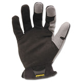 Ironclad Workforce Glove, X-Large, Gray/Black, Pair (IRNWFG05XL) 1 Pair