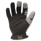 Ironclad Workforce Glove, Large, Gray/Black, Pair (IRNWFG04L) 1 Pair