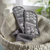 McKesson Terries™ Slipper Socks Unisex Adult 2X-Large Double Tread Single Patient Use Gray (558996_PR) 1/PR