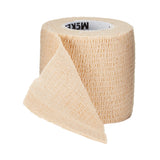 McKesson Cohesive Bandage 2 Inch X 5 Yard Self-adherent Closure Tan NonSterile Standard Compression (464152_CS) 36/CS