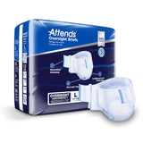 Attends® Overnight Unisex Adult Incontinence Brief Large Disposable Heavy Absorbency (1078991_CS) 56/CS