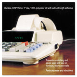 Master Caster® Scratch Guard Felt Pads, 1" dia, Circular, Beige, 16/Pack (MAS88496) Pack of 16