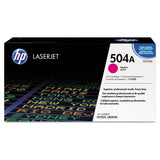 HP HP 504A, (CE253A) Magenta Original LaserJet Toner Cartridge (HEWCE253A) Each