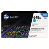 HP HP 648A, (CE261A) Cyan Original LaserJet Toner Cartridge (HEWCE261A) Each