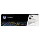 HP HP 131A, (CF210A) Black Original LaserJet Toner Cartridge (HEWCF210A) Each