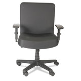 Alera® Alera XL Series Big/Tall Mid-Back Task Chair, Supports Up to 500 lb, 17.5" to 21" Seat Height, Black (ALECP210) Each