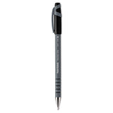 Paper Mate® FlexGrip Ultra Recycled Ballpoint Pen, Stick, Fine 0.8 mm, Black Ink, Gray Barrel, Dozen (PAP9680131) 1 Dozen