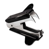 Universal® Jaw Style Staple Remover, Black (UNV00700) Each