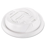 Dart® Optima Reclosable Lid, Fits 12 oz to 24 oz Foam Cups, White, 100 Pack, 10 Packs/Carton (DCC16RCL) Case of 1000
