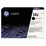 HP HP 14X, (CF214X) High-Yield Black Original LaserJet Toner Cartridge (HEWCF214X) Each