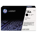 HP HP 14A, (CF214A) Black Original LaserJet Toner Cartridge (HEWCF214A) Each