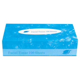 GEN Boxed Facial Tissue, 2-Ply, White, 100 Sheets/Box, 30 Boxes/Carton (GENFACIAL30100) Case of 30