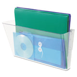 deflecto® Stackable DocuPocket Wall File, Legal Size, 16.25" x 4" , Clear (DEF74301) Each