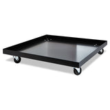 Alera® Stacking Chair Dolly, Metal, 320 lb Capacity, 22.44" x 22.44" x 3.93", Black (ALESCCART) Each