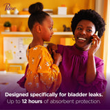 Poise® Bladder Control Pad 12.2 Inch Length Heavy Absorbency Sodium Polyacrylate Core Regular (724111_PK) 14/PK