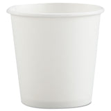 SOLO® Single-Sided Poly Paper Hot Cups, 4 oz, White, 50 Bag, 20 Bags/Carton (SCC374W2050) Case of 1000