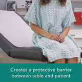 Tidi® Everyday Stretcher Sheet Flat 40 X 90 Inch Blue Tissue / Poly Disposable (529260_CS) 50/CS