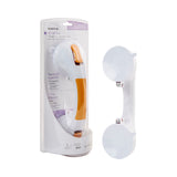 McKesson Suction-Cup Grab Bar White / Yellow Plastic (1103365_EA) 1/EA