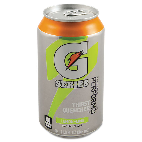 Gatorade® Thirst Quencher Can, Lemon-Lime, 11.6oz Can, 24/Carton (GTD00901)
