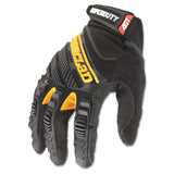 Ironclad SuperDuty Gloves, X-Large, Black/Yellow, 1 Pair (IRNSDG205XL) 1 Pair