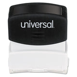 Universal® Message Stamp, PAID, Pre-Inked One-Color, Red (UNV10062) Each