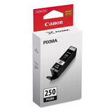 Canon® 6497B001 (PGI-250) ChromaLife100+ Ink, 300 Page-Yield, Black (CNM6497B001) Each
