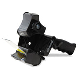 Universal® Handheld Box Sealing Tape Dispenser, 3" Core, For Rolls Up to: 2" x 110 yds, Black (UNV88000) Each