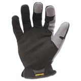 Ironclad Workforce Glove, Medium, Gray/Black, Pair (IRNWFG03M) 1 Pair