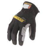 Ironclad Workforce Glove, Medium, Gray/Black, Pair (IRNWFG03M) 1 Pair