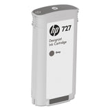 HP HP 727, (B3P24A) Gray Original Ink Cartridge (HEWB3P24A) Each