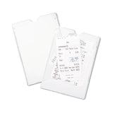 Avery® Top-Load Clear Vinyl Envelopes w/Thumb Notch, 4 x 6, Clear, 10/Pack (AVE74806) Pack of 10