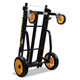 Advantus Multi-Cart 8-in-1 Cart, 500 lb Capacity, 33.25 x 17.25 x 42.5, Black (AVT86201) Each