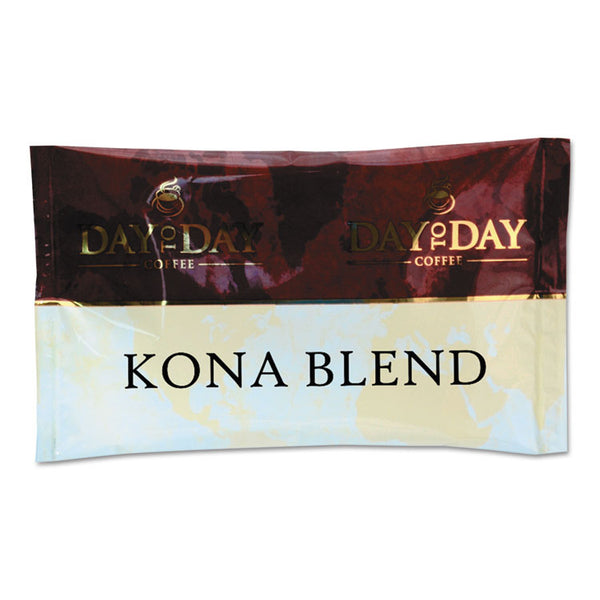 Day to Day Coffee® 100% Pure Coffee, Kona Blend, 1.5 oz Pack, 42 Packs/Carton (PCO23002)