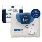 Abena® San Premium Incontinence Liner 14.5 X 28.7 Inch Heavy Absorbency Fluff / Polymer Core Size 10 (1218222_PK) 25/PK