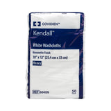 Kendall™ Washcloth 10 X 13 Inch White Disposable (173338_PK) 1/PK