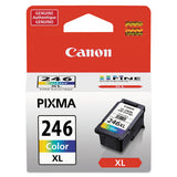 Canon® 8280B001 (CL-246XL) ChromaLife100+ High-Yield Ink, 300 Page-Yield, Tri-Color (CNM8280B001) Each