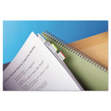 Post-it® Tabs 1" Lined Tabs, 1/5-Cut, Lined, Assorted Colors, 1" Wide, 66/Pack (MMM686LGBR) Pack of 66