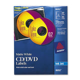 Avery® Inkjet CD Labels, Matte White, 40/Pack (AVE8692) Pack of 40