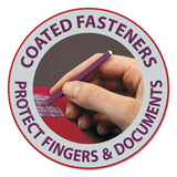 Smead™ 6-Section Pressboard Top Tab Pocket Classification Folders, 6 SafeSHIELD Fasteners, 2 Dividers, Letter Size, Bright Red,10/BX (SMD14082) Each