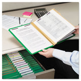 Smead™ Six-Section Pressboard Top Tab Classification Folders, Six SafeSHIELD Fasteners, 2 Dividers, Legal Size, Green, 10/Box (SMD19033) Each